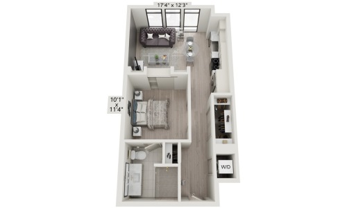 1x1 576-600 sq ft