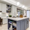 Luxury kitchen at The Bowen apartments in North Austin, TX