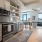 Luxury kitchen at The Bowen apartments in The Domain, Austin